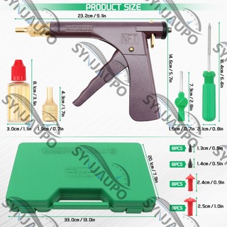 Súng Sửa Chữa Lốp Xe Đạp Tự Động Không săm Sửa Chữa Lốp Đâm Cắm Nhà Để Xe Máy Chân Không Ô Tô Lốp Khối Không Khí Rò Rỉ Bộ