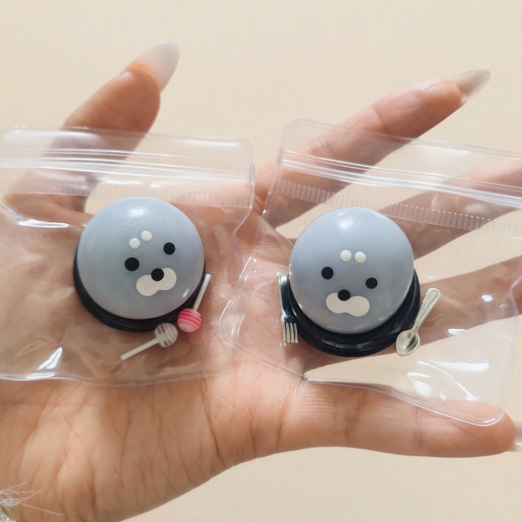 Kawaii Seal Squishy Đồ chơi với Lollipop Bowl Thiết kế con dấu vui nhộn Tăng chậm Giảm căng thẳng Bóp Đồ chơi Fidget giác quan