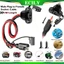ECILY SAE Đầu Nối Nhanh Dây SAE Adapter Nam Cắm Sang Nữ Ổ Cắm Cáp 1FT 12AWG SAE Dây Nối Dài