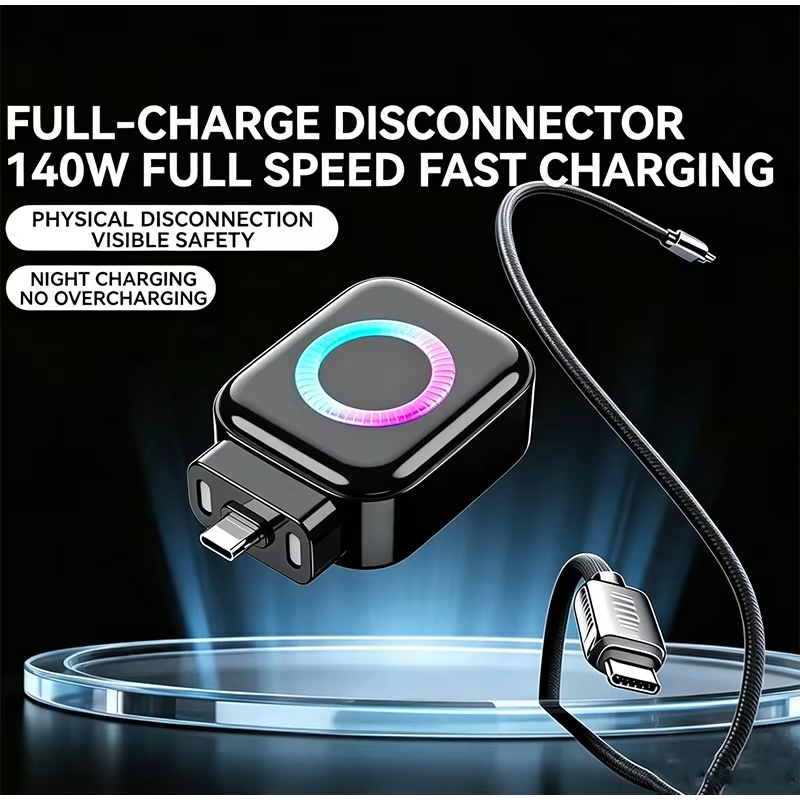 [Hàng mới về] Bộ chuyển đổi Type-C 140W tự ngắt khi đầy, sạc nhanh, bảo vệ quá sạc, dùng cho tất cả điện thoại