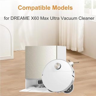 Dành Cho Dreame X60 Max Siêu Robot Hút Bụi Thay Thế Bộ Phụ Kiện Bàn Chải Chính Bàn Chải Bên Bàn Chải Hepa Lọc Cây Lau Nhà Vải Túi Bụi Dự Phòng