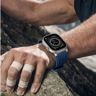 Dây đeo thoáng khí đường hầm gió sáng tạo cho Apple Watch Ultra 42 / 44 / 45 / 49 / 46mm i-watch Series Ultra11 / 10 / 9 / 8 / 7 / 6 / 5 / 4 / 3 / 2 / 1
