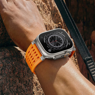 Dây đeo thoáng khí đường hầm gió sáng tạo cho Apple Watch Ultra 42 / 44 / 45 / 49 / 46mm i-watch Series Ultra11 / 10 / 9 / 8 / 7 / 6 / 5 / 4 / 3 / 2 / 1