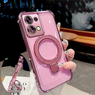 Ốp Lưng Cho Redmi Note 13 Note 13 Pro Vỏ Điện Thoại Mạ Điện Silicon Cao Cấp Thẩm Mỹ Giá Đỡ Điện Thoại 3D Thiết Kế Mới Phong Cách Tối Giản