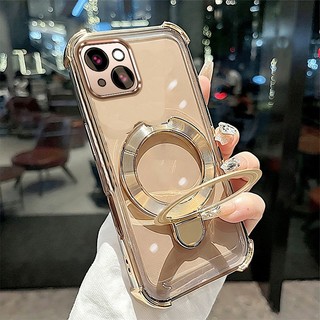 Ốp Lưng Cho iPhone 13 iPhone 13 Pro iPhone 13 Pro Max Vỏ Điện Thoại Mạ Điện Silicon Cao Cấp Thẩm Mỹ Giá Đỡ Điện Thoại 3D Thiết Kế Mới Phong Cách Tối Giản