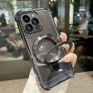 Ốp Lưng Cho iPhone 15 Pro Max 15 Plus Vỏ Điện Thoại Mạ Điện Silicon Cao Cấp Thẩm Mỹ Giá Đỡ Điện Thoại 3D Thiết Kế Mới Phong Cách Tối Giản