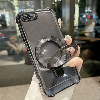 Ốp Lưng Cho iPhone 7 Plus iPhone 8 Plus Vỏ Điện Thoại Mạ Điện Silicon Cao Cấp Thẩm Mỹ Giá Đỡ Điện Thoại 3D Thiết Kế Mới Phong Cách Tối Giản