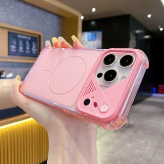 Ốp điện thoại trong suốt chống rơi bốn góc cửa sổ lớn ngay lập tức giảm xuống 17 vòng tròn mỏng phù hợp cho iPhone 11 12 13 14 15 16 17 Pro Max