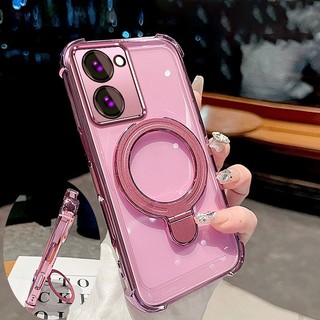 Ốp Lưng Cho Redmi A7 Pro Vỏ Điện Thoại Mạ Điện Silicon Cao Cấp Thẩm Mỹ Giá Đỡ Điện Thoại 3D Thiết Kế Mới Phong Cách Tối Giản