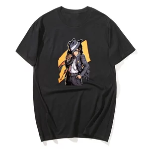 M-Michael J-Jackson Vua Của pop Áo Thun Mùa Hè Cotton Áo nam Áo Thun Nữ Tay Ngắn Y2K Ngộ nghĩnh Top Tee