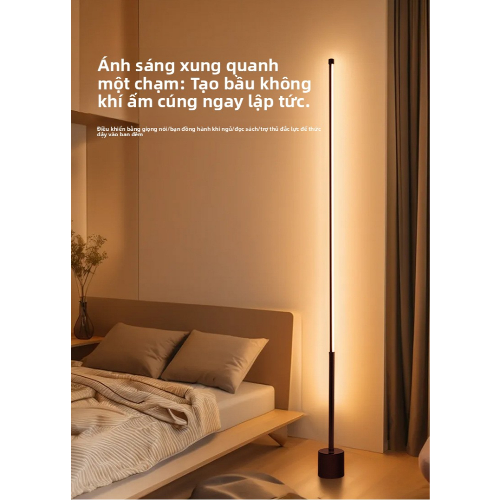 Influencer Đèn khí quyển đứng trên sàn Phòng khách Cảm giác Điều khiển bằng giọng nói thông minh Giường ngủ