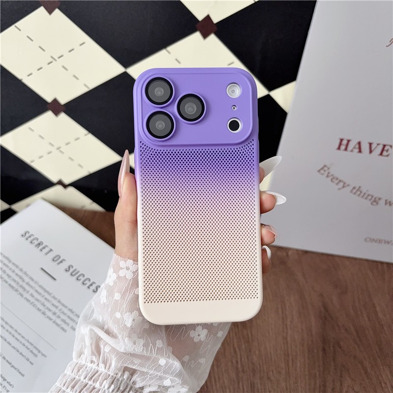 Ốp điện thoại làm mát hai màu iPhone 17 Pro Max Gradient