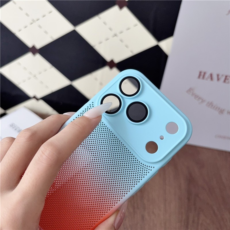 Ốp điện thoại làm mát hai màu iPhone 17 Pro Max Gradient