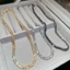 Vòng cổ Choker đính đá lát đầy đủ có thể điều chỉnh, Vòng cổ dây chuyền kim cương giả lấp lánh dành cho nữ