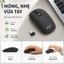 Acer Chuột không dây bluetooth Siêu Yên cho máy tính xách tay Chuột máy tính mỏng 2.4 GHz với 4 nút 3 dpi có thể điều chỉnh Đầu thu USB-A 1600 dpi giảm tiếng ồn Tương thích với PC / Mac / Máy tính để bàn / Máy tính M06