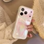 IPhone 17 Pro Max Mạ vàng họa tiết nơ đầy màu sắc Nhúng trong vỏ điện thoại chất liệu keo