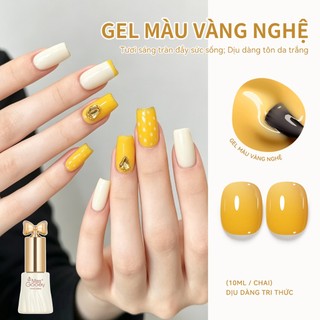 Miss Gooey mới của cô Gooey cho năm 2026 là màu vàng gừng sữa trắng và vàng tươi