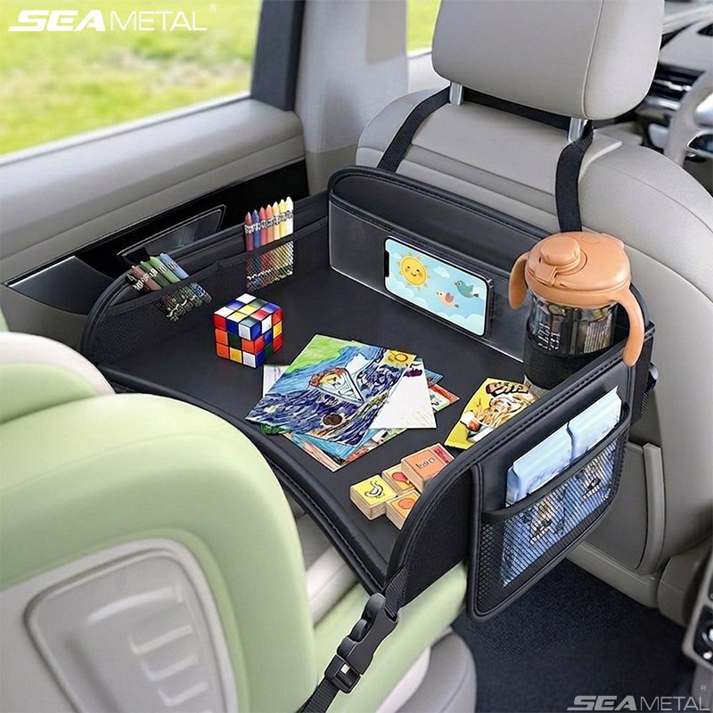 Bàn Ăn Xe Ô Tô SEAMETAL Cho Trẻ Em  Khay Đa Năng Tổ Chức & Lưu Trữ Đồ Dùng