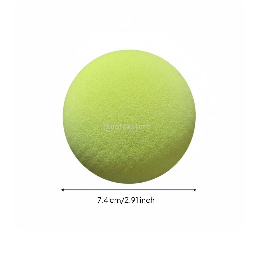 Jfory Silent Pickleball Ball - Bóng Mềm Pu 74mm, Giảm Tiếng Ồn, Dành cho Luyện Tập tại nhà và sân sau