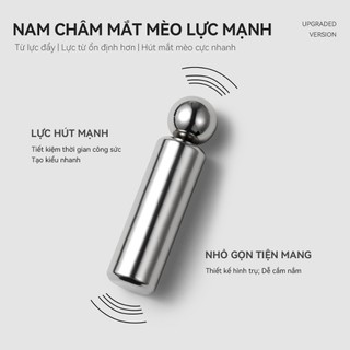 Miss Gooey Mới nâng cấp nghệ thuật làm móng tay phổ biến tròn béo ngắn nam châm mạnh siêu mạnh lực từ tính nhanh hạt thủy tinh mắt mèo nam châm công cụ