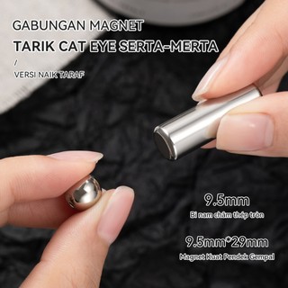 Miss Gooey Mới nâng cấp nghệ thuật làm móng tay phổ biến tròn béo ngắn nam châm mạnh siêu mạnh lực từ tính nhanh hạt thủy tinh mắt mèo nam châm công cụ