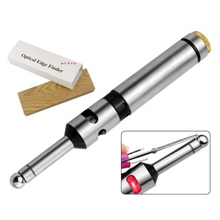 Công cụ tìm cạnh quang học Thanh định tâm không từ tính Máy dò cạnh loại bằng thép không gỉ hoàn toàn có hộp gỗ