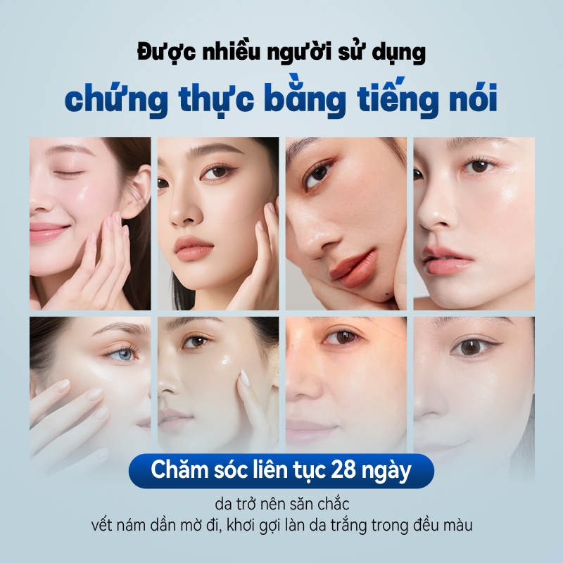 21 Viên Tinh Chất -- Làm Trắng Da 3 Trong 1, Giảm Màu Điểm, Tác Dụng Chống Nhăn; Làm Săn Chắc Da 7 Ngày Cải Thiện Da Mờ Vàng Thúc Đẩy Tái Tạo Collagen