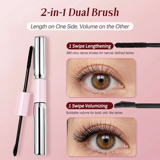 Dr.ville Gel Vuốt Trụ Mi Dày Mascara Lông Mi Sáp Bắt Trục Uốn Mi Gel Vuốt Trụ Dầu Dưỡng Mi Phủ đen Mi