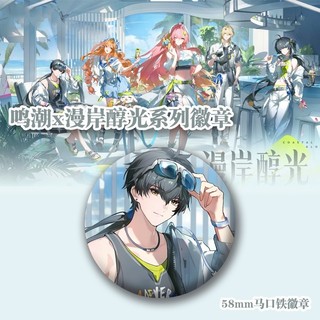 Gió hú Sóng Aemeath LUUK HCRSSCN Rover Huy Hiệu Trò Chơi Thổ Cẩm Cosplay Chân Phụ Kiện Thời Trang Quà Tặng Bộ Sưu Tập Túi Trang Trí