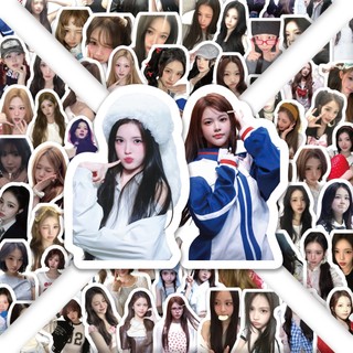 100 Chiếc K-pop Hàn Quốc Nhóm Cô Gái H2H Miếng Dán Điện Thoại Trang Trí Cốc Nước Chống Nước Miếng Dán Quạt Quà Tặng
