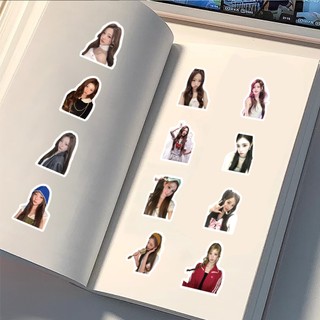 100 Chiếc K-pop Hàn Quốc Nhóm Cô Gái H2H Miếng Dán Điện Thoại Trang Trí Cốc Nước Chống Nước Miếng Dán Quạt Quà Tặng