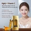 Viên nang tinh chất Vitamin C nghệ-Hiệu ứng siêu chống oxy hóa, làm sáng tông màu da Giảm màu sắc Làm săn chắc da Làm cho làn da rạng rỡ lên đến 24 giờ-21 viên