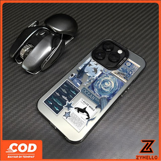 Thích hợp cho OPPO Reno 15F Reno 14F Reno 14 PRO Reno 13F Reno 13 PRO Reno12 F Reno11 F Reno 10 Reno 8T Reno 8Z Reno 7Z Reno8 Tấm TPU hấp thụ sốc xoáy cá mập đại dương thời trang