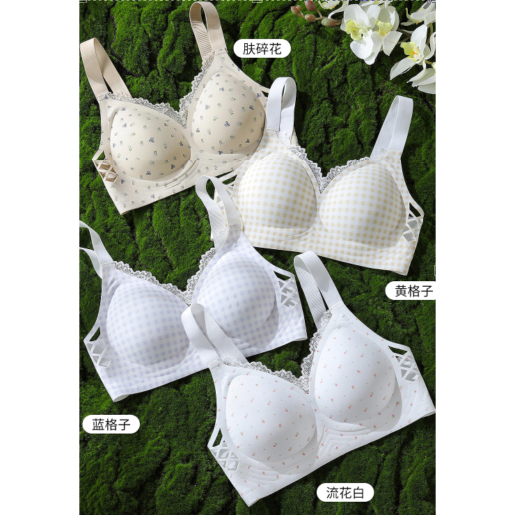 34-46BCDÁo ngực ren gợi cảm cỡ lớn mảnh, thoải mái, không gọng, nâng ngực