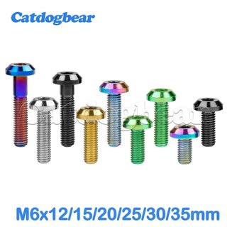 Catdogbear Titan Bu Lông M6X12 15 20 25 30 35 mm Allen Chìa Khóa Đầu Vít Cho Xe Đạp Xe Máy Bu Lông