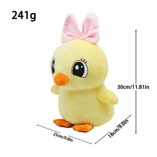 Thêm✨Chất lượng tốt✨Mới Quack Vịt Lola Sang Trọng Búp Bê Kawaii Vịt Vàng Sang Trọng Đồ Chơi Hoạt Hình Dễ Thương Gối Động Vật Búp Bê Đồ Chơi Nhồi Bông Mềm Cho Bé Bạn Gái Quà Tặng Sinh Nhật