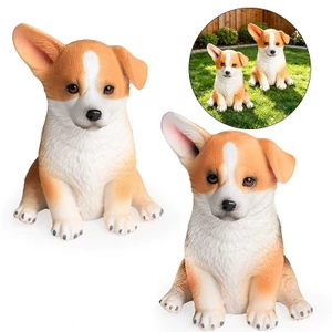 Corgi mô hình chó mô phỏng động vật rắn đồ chơi cho chó bắt nạt chó trẻ em quà tặng nhận thức màn hình thú cưng