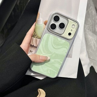 Ốp điện thoại gợn nước sơn kim loại mờ sang trọng phù hợp cho iPhone 12 13 14 15 16 17 Pro Max bao gồm tất cả vỏ silicon chống rơi