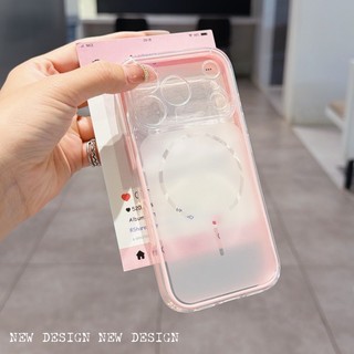 Ốp điện thoại màu hồng hình tròn mỏng 2 trong 1 có cửa sổ mở rộng ngay lập tức và màu sắc tương phản, thích hợp cho iPhone 11 12 13 14 15 16 17 Pro Max bao gồm tất cả vỏ chống rơi mờ