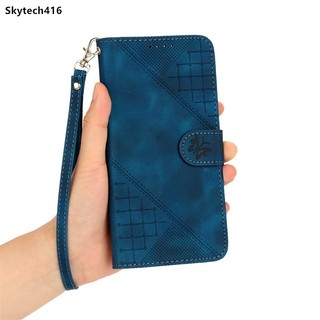 Dành Cho Xiaomi Poco C61 C75 F6 F7 F8 M6 M7 X7 Ultra Pro Plus 4G 5G Ốp Lưng Ví Da Lật Folio Silicon Mềm Tpu Cả Thân Ốp Lưng Chống Sốc Giá Đỡ Thẻ Có Dây Đeo Cổ Tay