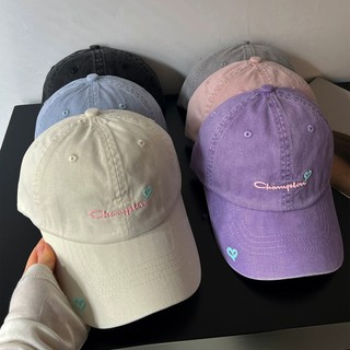 Người Lớn Giải Trí Mũ Dễ Thương Với Thêu Chữ Cái Họa Tiết Mũ Bóng Chày Phù Hợp Với Nam Nữ Mặc Trong Tất Cả Các Mùa
