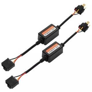 2 Bóng Đèn Pha Ô Tô LED H7 H4 H11 H8 9005 hb3 9006 hb4 H1 H3 Bộ Giải Mã Dây Bộ Giải Mã Canbus Không Lỗi Tải Chuyển Đổi