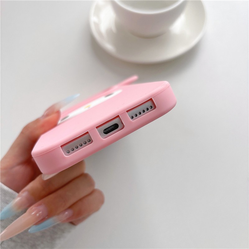Ốp điện thoại chất liệu gel silicon họa tiết hoạt hình iPhone 17 Pro Max
