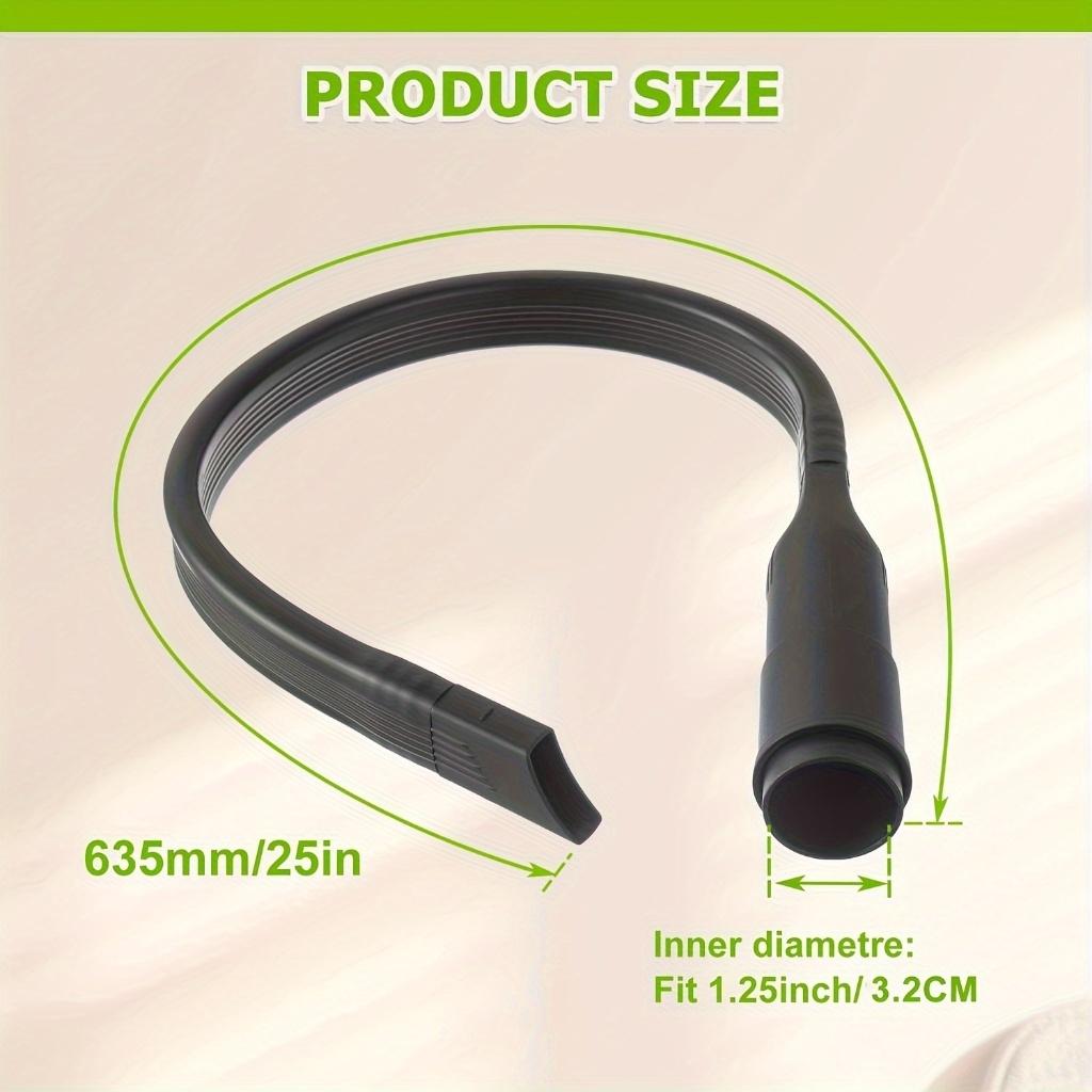 32 / 35mm Đường kính bên trong Đa năng Linh hoạt Crevice Tool Dài phẳng Đầu phun Máy hút bụi Phụ kiện đính kèm