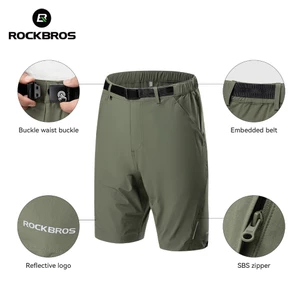 ROCKBROS Quần Short Xe Đạp Quần Ngắn Rời Có Thắt Lưng Thể Thao Thoáng Khí Thông Thường MTB Xe Đạp Đường Bộ Đi Xe Đạp Du Lịch Đi Bộ Đường Dài
