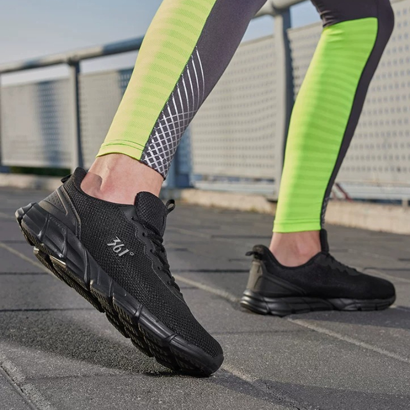 361° 【3-5km】 Giày Chạy Bộ Nam Hè Mới 2026 Lưới Thoáng Khí Nhẹ 200g Hút Sốc Đi Lại Hàng Ngày