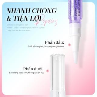 Miss Gooey Dầu dưỡng móng bút dưỡng móng dung dịch tẩy da chết dung dịch làm mềm móng sơn móng tay và các sản phẩm phục hồi hư tổn
