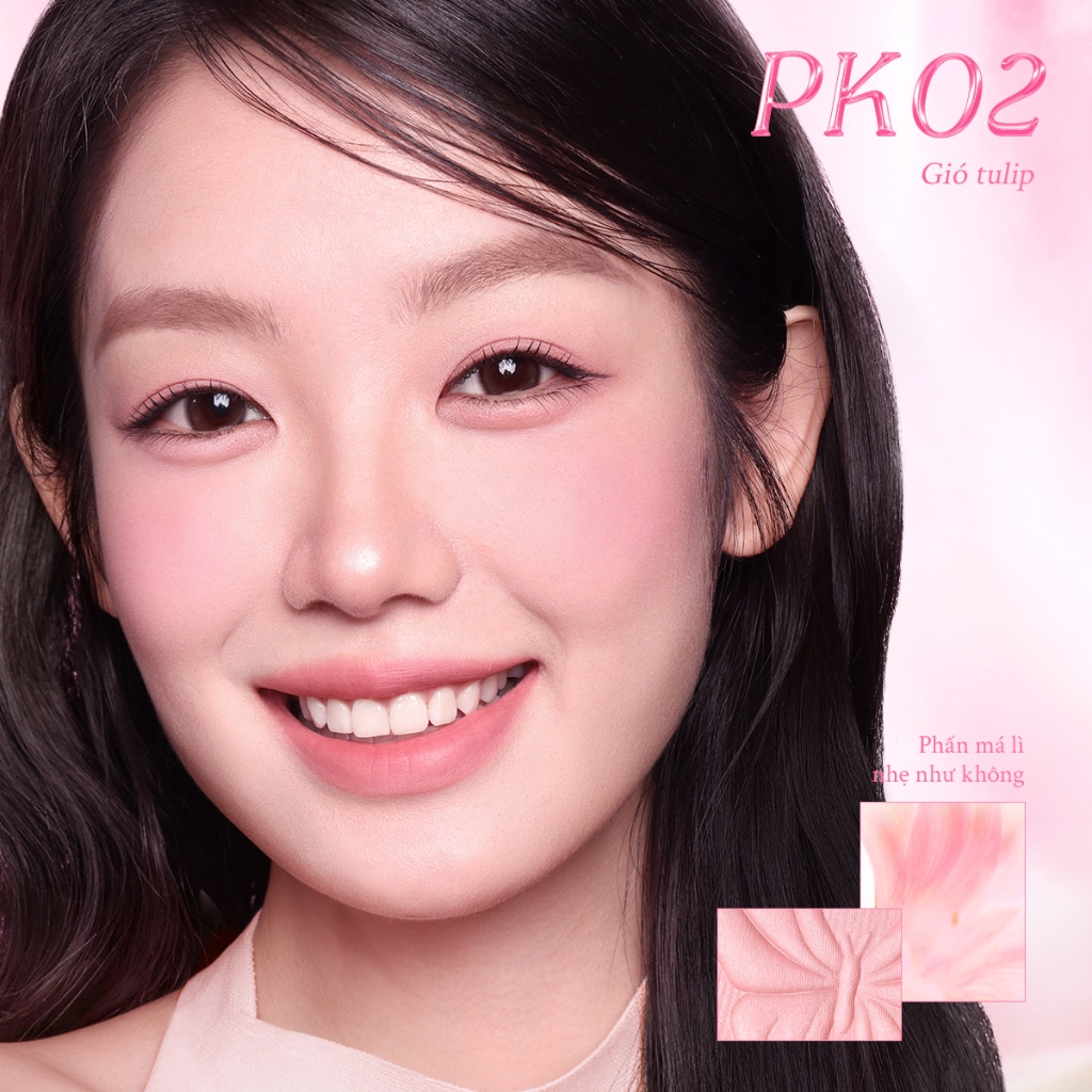 Focallure Spring Glow Airy Wear Blush, nó mang lại một thoáng mát