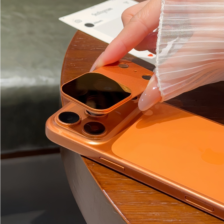 Miếng dán kính camera kim loại từ tính lọc ND32, độ cứng 9H, phủ AR + Tự động lấy nét cho iPhone 17 Pro Max/17 Pro