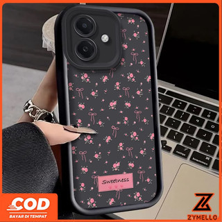 Ốp Lưng Cho Realme Note 50 Realme Note 60 Realme C85 Realme C75 C61 C53 C51 C65 C63 C67 C55 NarzoN55 NarzoN53 Vỏ Điện Thoại TPU Hoa Nhỏ Tươi Nơ